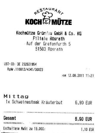 tmkp Hffner Kochmtze Restaurant